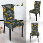 Vintage Honey Bee Print Dining Chair Slipcover