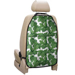 Vintage Hop Cone Pattern Print Car Seat Organizers