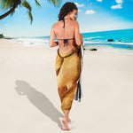 Vintage Horse Painting Print Beach Sarong Wrap