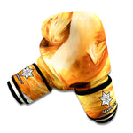 Vintage Horse Painting Print Boxing Gloves