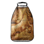 Vintage Horse Painting Print Car Seat Organizers