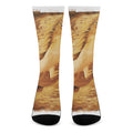 Vintage Horse Painting Print Crew Socks