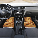 Vintage Horse Painting Print Front and Back Car Floor Mats