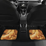 Vintage Horse Painting Print Front and Back Car Floor Mats