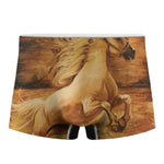 Vintage Horse Painting Print Men's Boxer Briefs