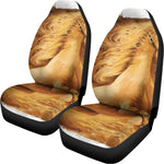 Vintage Horse Painting Print Universal Fit Car Seat Covers