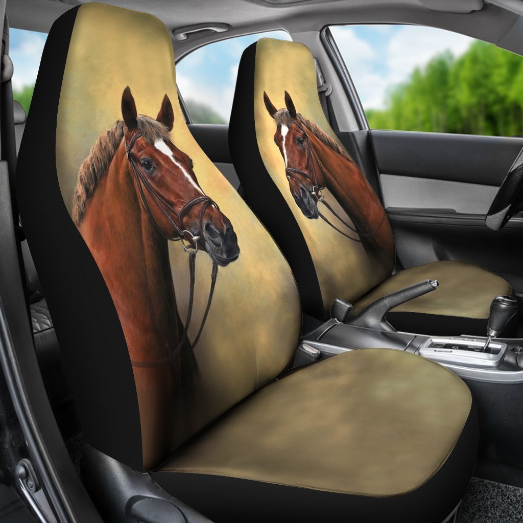Vintage Horse Universal Fit Car Seat Covers GearFrost