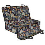 Vintage Indian Floral Pattern Print Pet Car Back Seat Cover