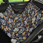 Vintage Indian Floral Pattern Print Pet Car Back Seat Cover