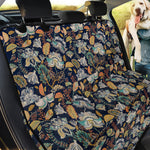 Vintage Indian Floral Pattern Print Pet Car Back Seat Cover