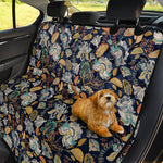 Vintage Indian Floral Pattern Print Pet Car Back Seat Cover