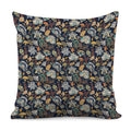 Vintage Indian Floral Pattern Print Pillow Cover