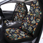 Vintage Indian Floral Pattern Print Universal Fit Car Seat Covers