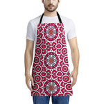 Vintage Indian Mandala Print Apron