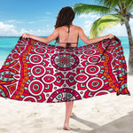 Vintage Indian Mandala Print Beach Sarong Wrap