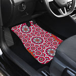 Vintage Indian Mandala Print Front Car Floor Mats