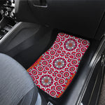 Vintage Indian Mandala Print Front Car Floor Mats