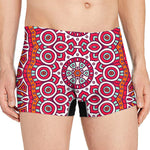 Vintage Indian Mandala Print Men's Boxer Briefs