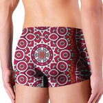 Vintage Indian Mandala Print Men's Boxer Briefs