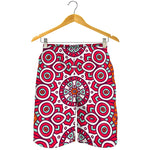 Vintage Indian Mandala Print Men's Shorts