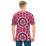 Vintage Indian Mandala Print Men's T-Shirt