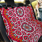 Vintage Indian Mandala Print Pet Car Back Seat Cover