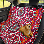 Vintage Indian Mandala Print Pet Car Back Seat Cover