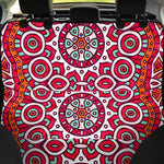 Vintage Indian Mandala Print Pet Car Back Seat Cover