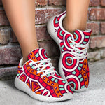 Vintage Indian Mandala Print Sport Shoes GearFrost