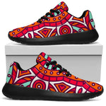 Vintage Indian Mandala Print Sport Shoes GearFrost