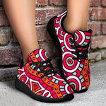 Vintage Indian Mandala Print Sport Shoes GearFrost