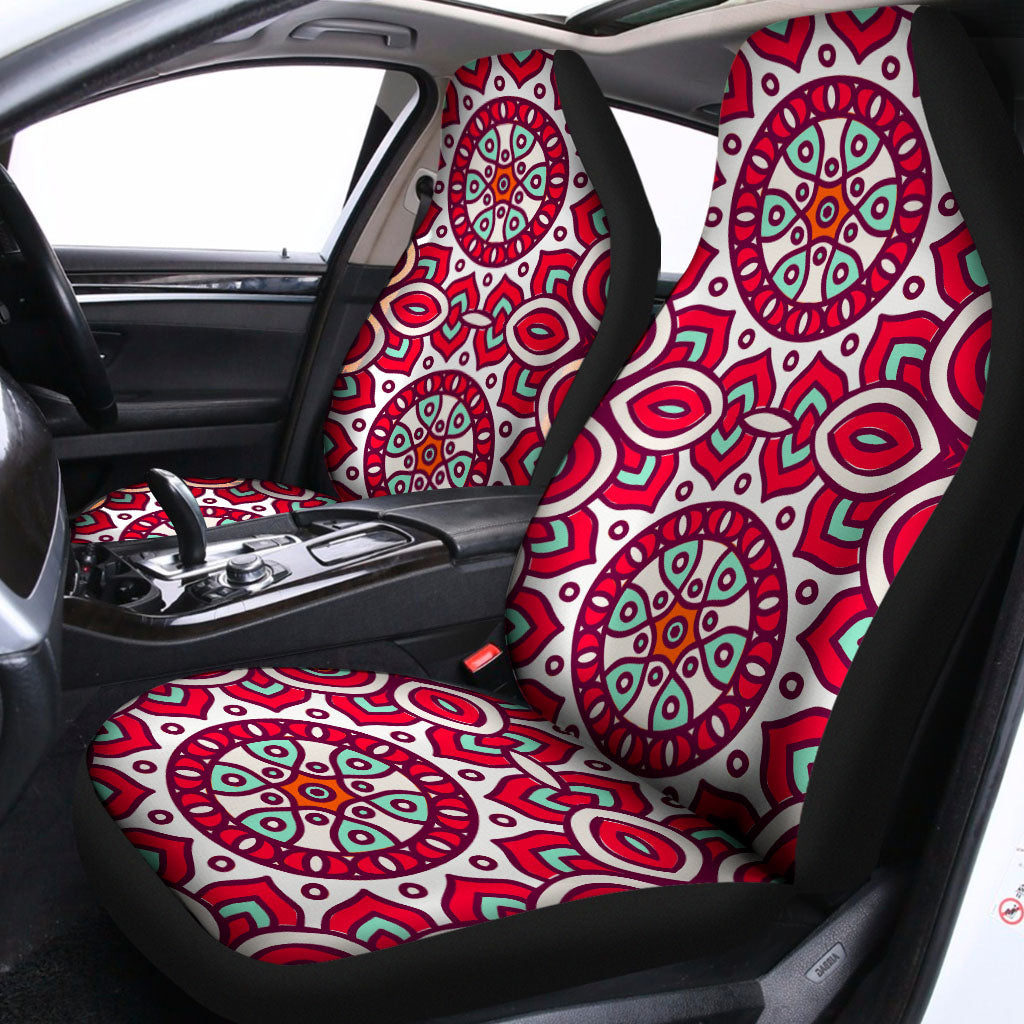 Vintage Indian Mandala Print Universal Fit Car Seat Covers