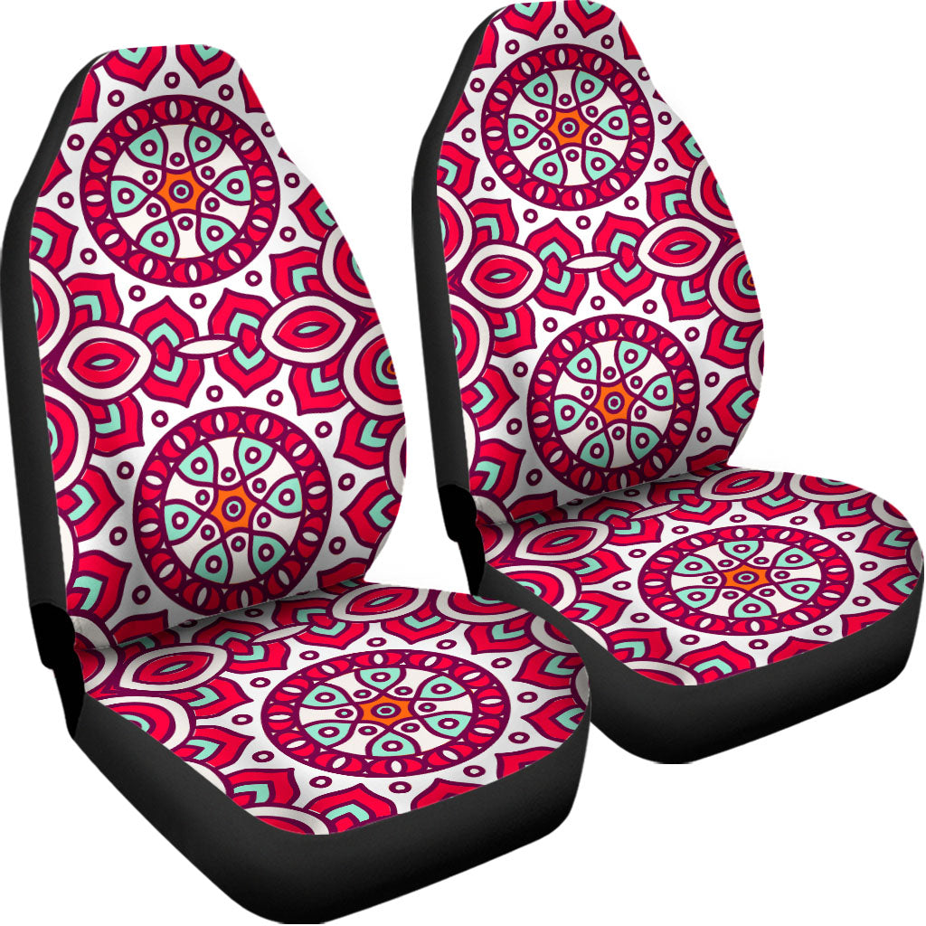 Vintage Indian Mandala Print Universal Fit Car Seat Covers