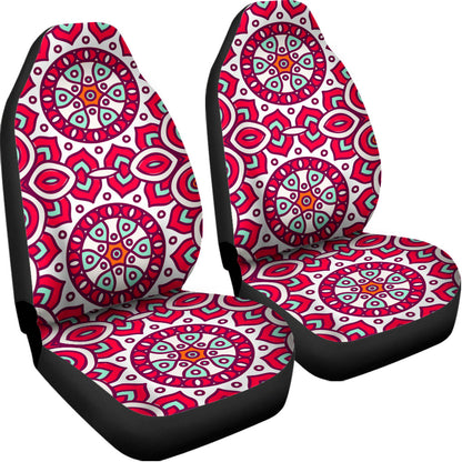 Vintage Indian Mandala Print Universal Fit Car Seat Covers