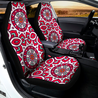 Vintage Indian Mandala Print Universal Fit Car Seat Covers
