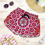 Vintage Indian Mandala Print Women's Shorts