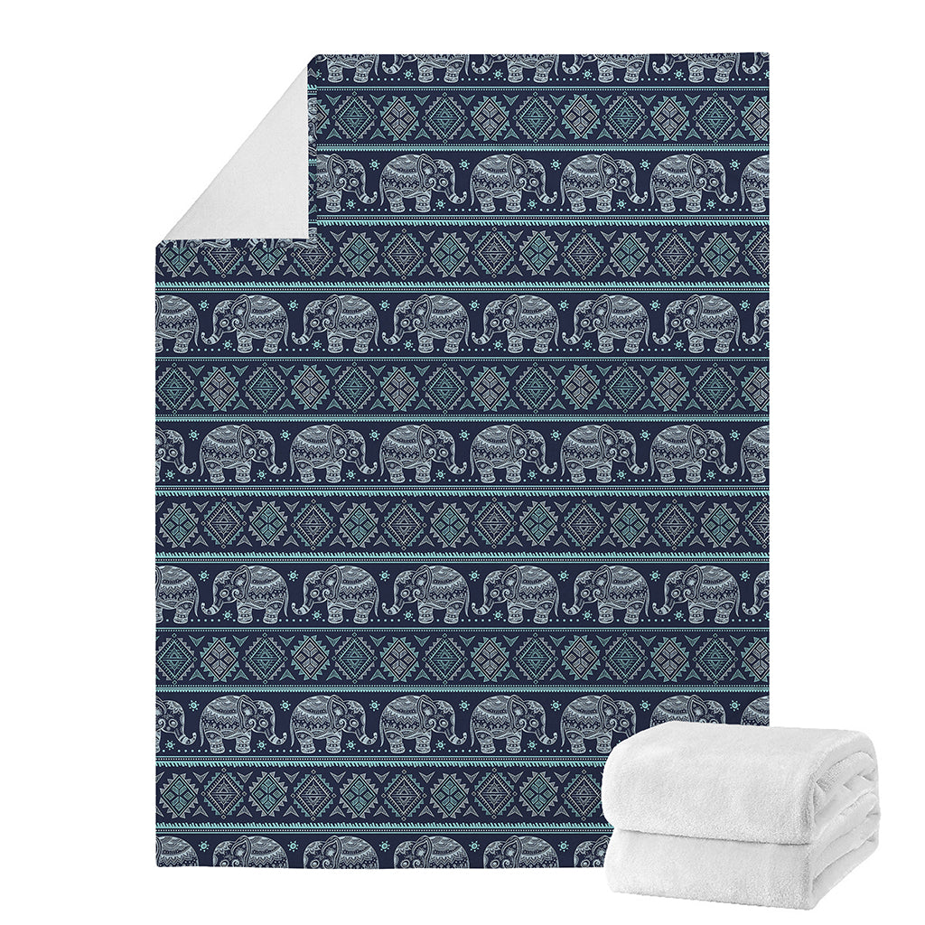 Vintage Indian Tribal Pattern Print Blanket