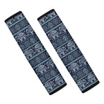 Vintage Indian Tribal Pattern Print Car Seat Belt Covers