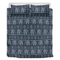 Vintage Indian Tribal Pattern Print Duvet Cover Bedding Set