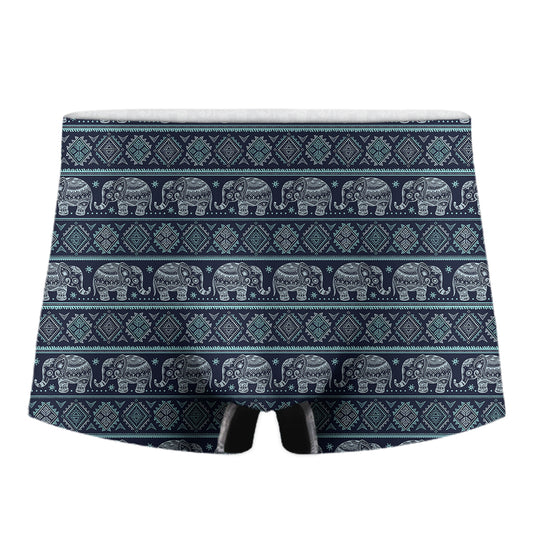 Vintage Indian Tribal Pattern Print Men's Boxer Briefs