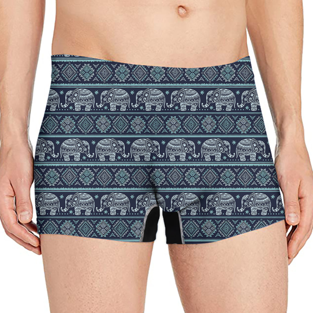Vintage Indian Tribal Pattern Print Men's Boxer Briefs