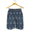 Vintage Indian Tribal Pattern Print Men's Shorts
