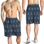 Vintage Indian Tribal Pattern Print Men's Shorts