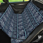 Vintage Indian Tribal Pattern Print Pet Car Back Seat Cover