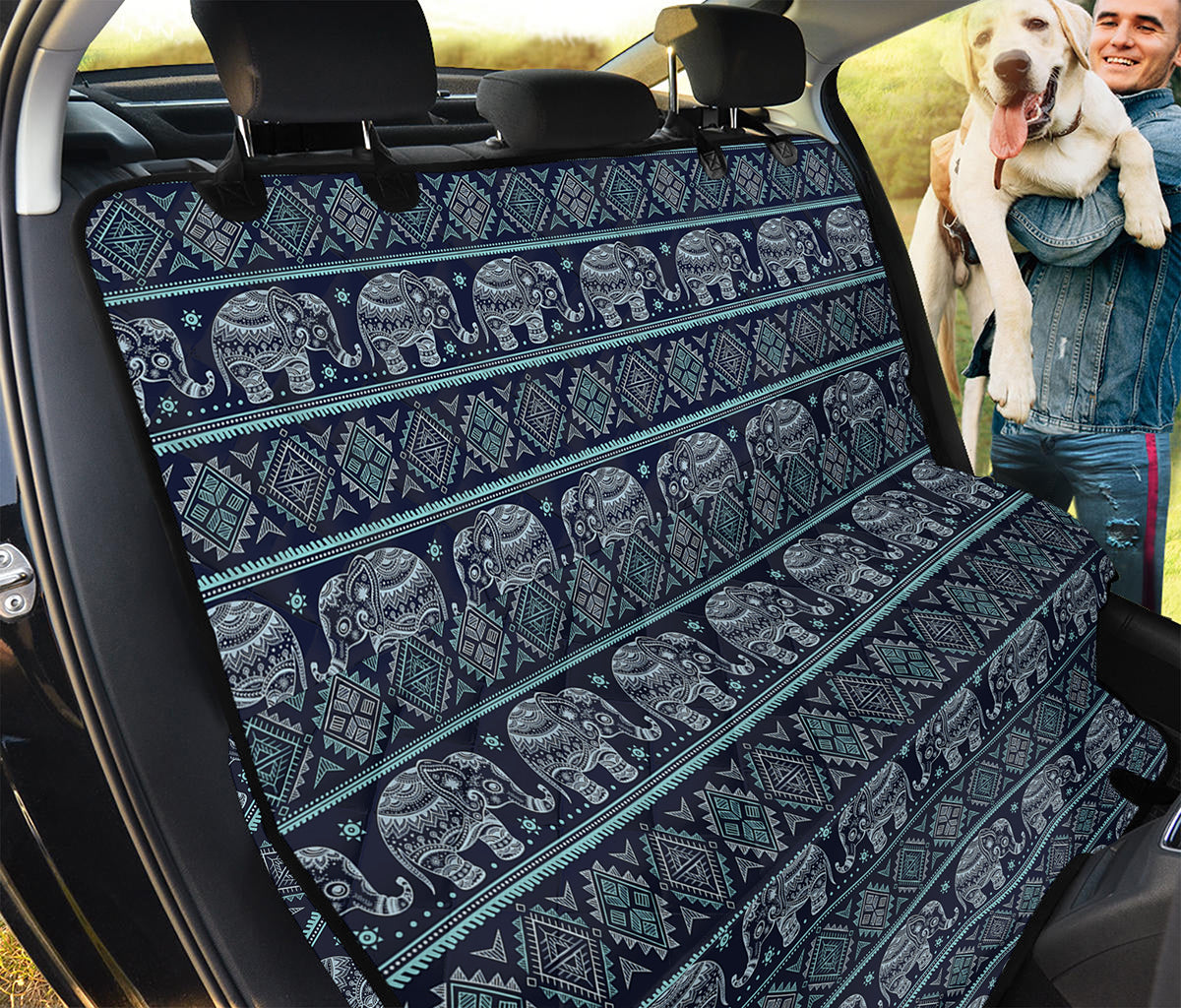 Vintage Indian Tribal Pattern Print Pet Car Back Seat Cover