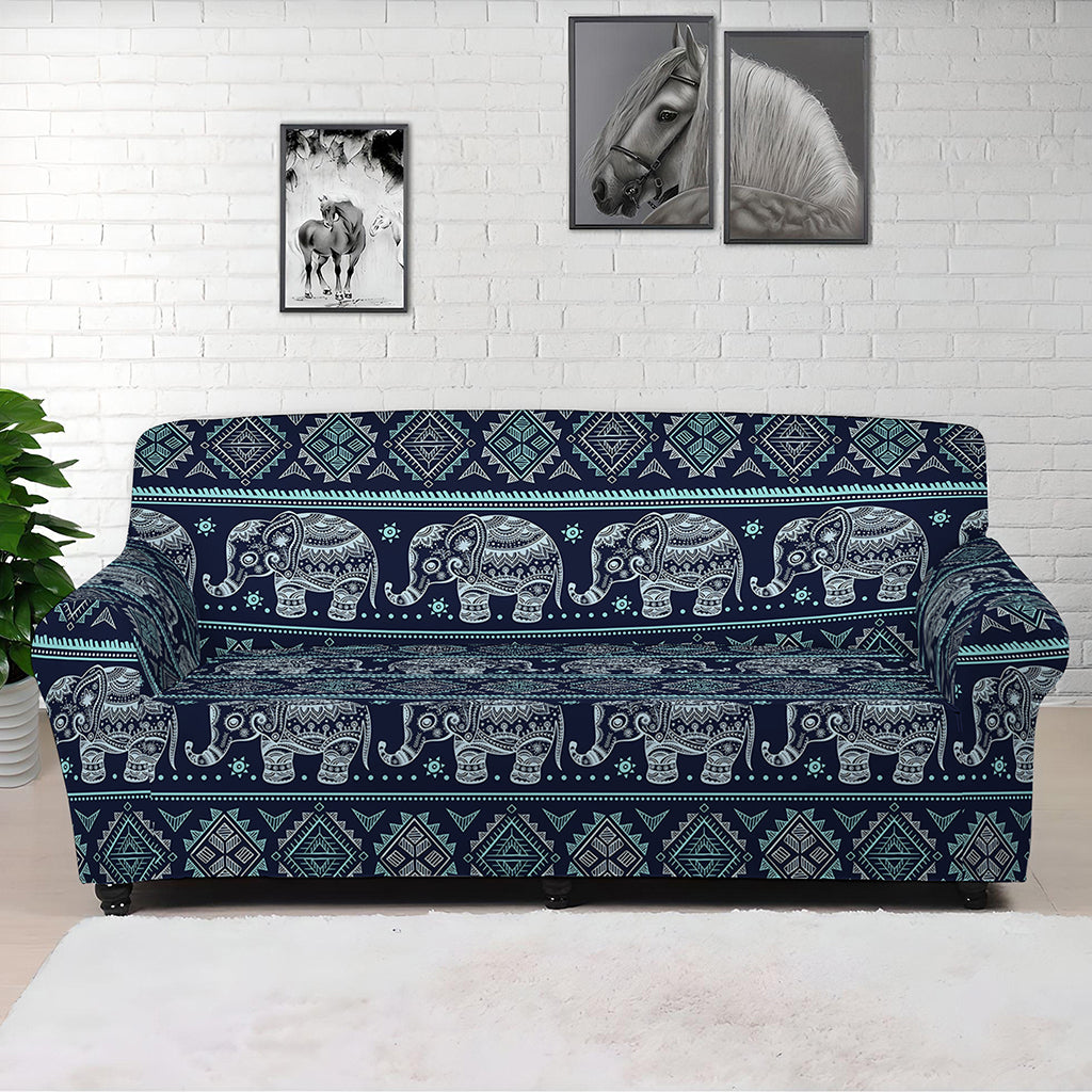 Vintage Indian Tribal Pattern Print Sofa Cover