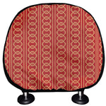 Vintage Japanese Pattern Print Car Headrest Covers