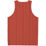 Vintage Japanese Pattern Print Men's Tank Top