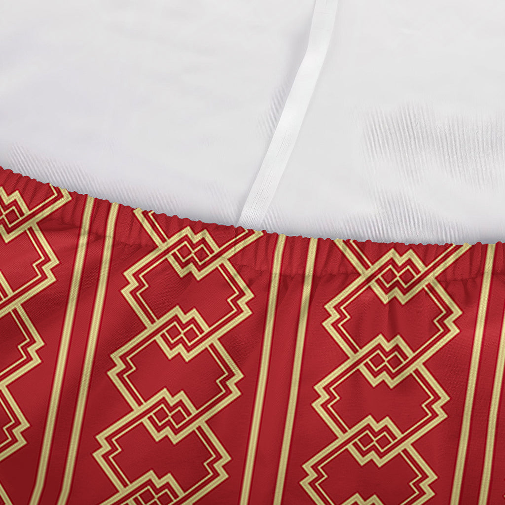 Vintage Japanese Pattern Print Sofa Cover