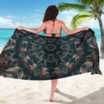 Vintage Kaleidoscope Print Beach Sarong Wrap